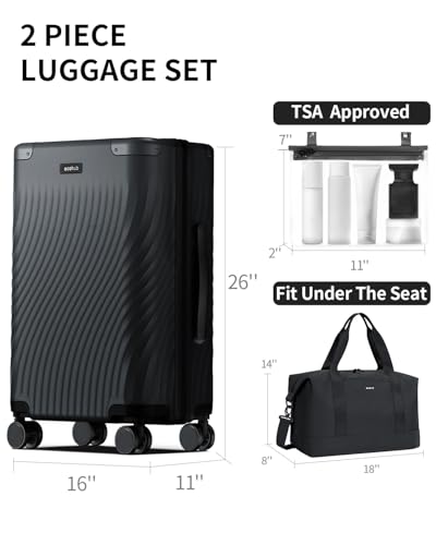 Hardside Expandable Carry On Luggage