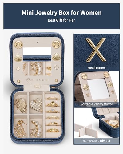 Travel Jewelry Case for Women Girls