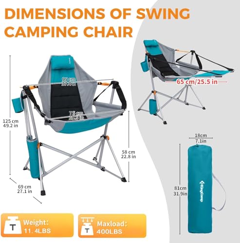 Hammock Chair with Footrest