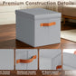 Storage Bins with Lids (6 Count)
