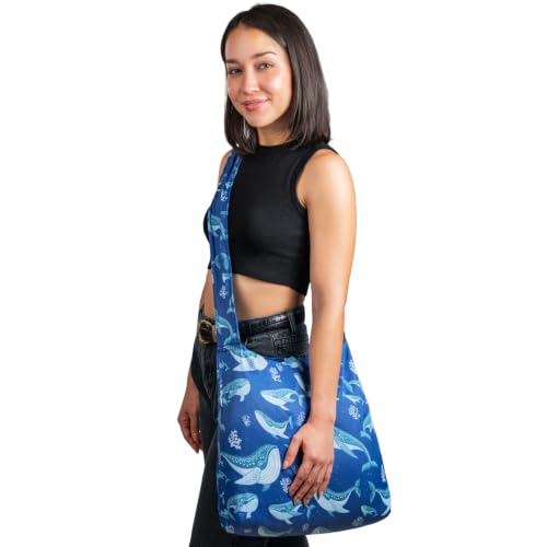 Sling 19L Foldable Packable Crossbody Grocery Bag for Men & Women