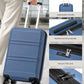 Carry On Luggage 22x14x9 Airline Approved with Spinner Wheels