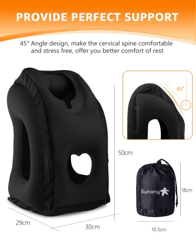 Inflatable Neck Pillow Used for Airplanes