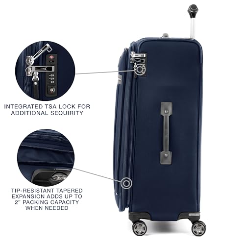Platinum Elite Checked Luggage Spinner