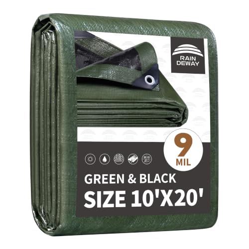 10x20 Feet Tarp Waterproof