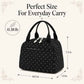 Lunch Bag for Women Men Cute Corduroy Lunch Tote Bags Reusable Insulated Lunch Box Large Capacity Reusable Insulated Cooler for Work Picnic or Travel
