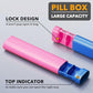 2 Pack Pill Organizer Box 7 Day
