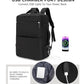 2 pcs PC Aluminum Frame Carry On Luggage Set (2 count)