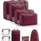 9 Set Packing Cubes for Travel (9 Count)