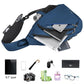Sling Bag Men Backpack Unisex One Shoulder Bag Hiking Travel Backpack Crossbody with USB Port for Men Women Versatile Casual Daypack