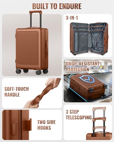 3 Piece Hardshell Luggage Set (3 Count)