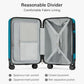 2 Piece Hard Shell Luggage Sets with Spinner Wheels Carry On suitcase Set Checked Large Luggage Lightweight Travel Luggage for Men Women (2 Count)