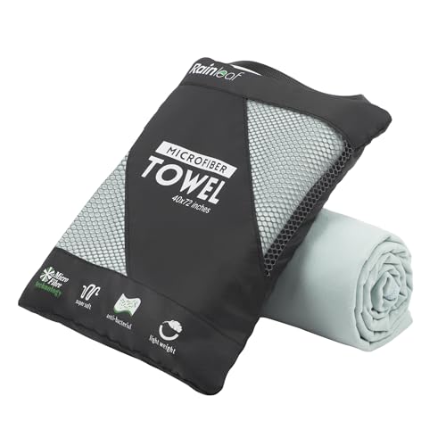 Microfiber Towel Quick Dry Camping & Travel & Gym Towel. Compact
