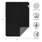 Large Waterproof Outdoor Blanket Thick Fleece 80" x 58"