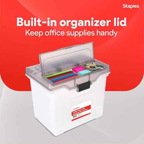 File Box Portable Storage Tote