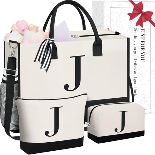 Initial Tote Bag