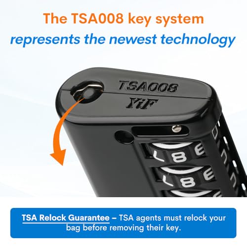 Open Alert TSA Approved Luggage Locks (6 Count)