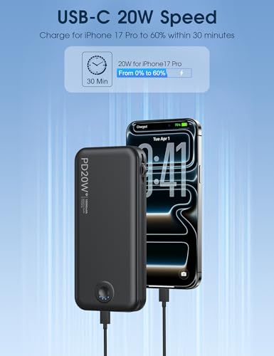 Portable Charger 10000mAh Fast Charging w