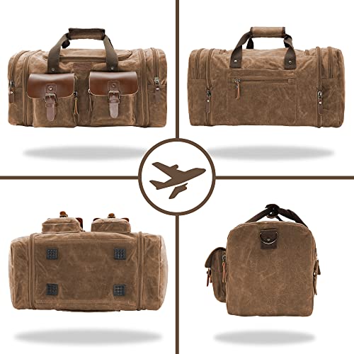 Waxed Canvas Duffle Bag