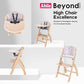 Beyond Junior Convertible Wooden High Chair with Removable Tray