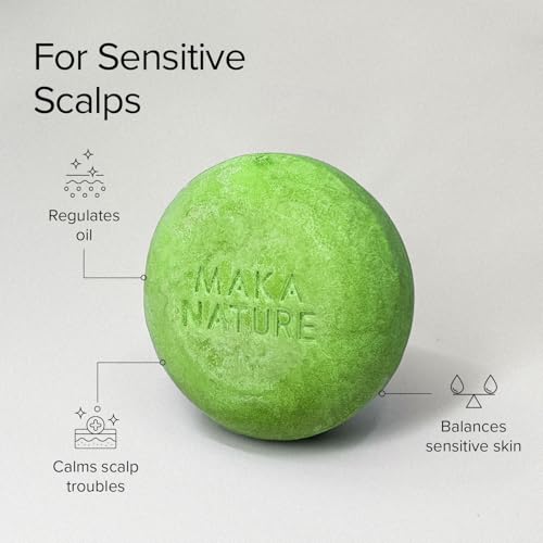 Maka Nature Rosemary Shampoo Bar for Sensitive Scalp (2.82 Ounce)