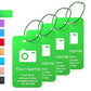 4PCS Personalized Luggage Tag (4 Count)
