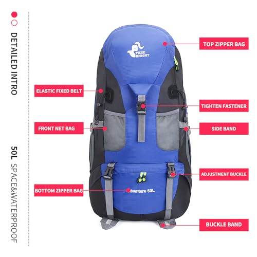 50L Hiking Backpack