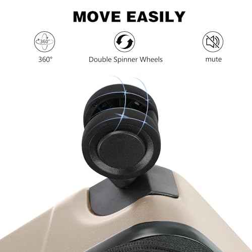 Carry On Luggage with Front Pocket & USB Port