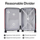 Luggage Sets 2 piece Carry On Luggage with Wheels PC Hard Shell Suitcases Lightweight Checked Travel Luggage Large Travel Suitcase Woman Men 20 (2 Count)