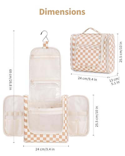 Large Hanging Travel Toiletry Bag for Women