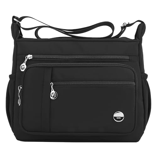 Women Shoulder Handbag Roomy Multiple Pockets Bag Ladies Crossbody Purse Fashion Tote Top Handle Satchel