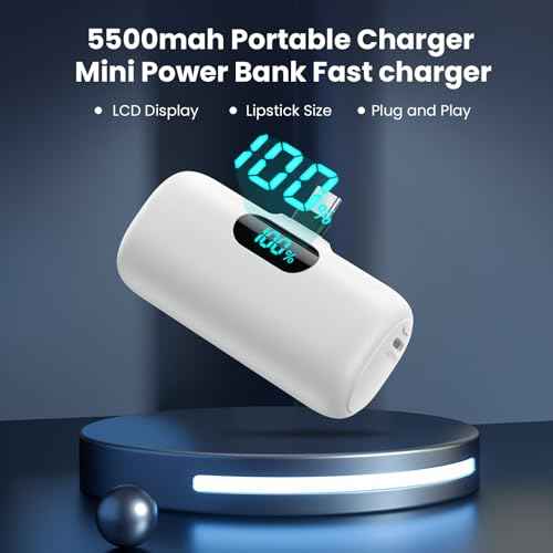 2 Pack]Portable Charger Power Bank for iPhone 17