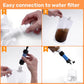 1L Hiking Collapsible Water Bottles (2 Count)