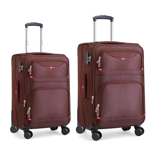 Softside Expandable Luggage with 4 Spinner Wheels (2 Count)