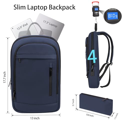 Business Backpack for Men Lightweight Commute Laptop Backpack Anti