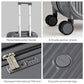 Underseat Carry on Luggage 16 Inch Hardshell PC Suitcase with Spinner Wheels TSA Lock for Travel