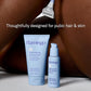 Pubic Hair Razor for Women with Shave Gel and Post Shave Serum