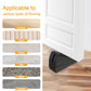 4 Pack Adjustable Spring Door Stoppers Heavy Duty (4 Count)