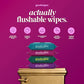 Flushable Wipes (153 Count)