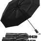 Windproof Compact Umbrellas for Rain (2 Count)
