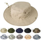 Sun Hats for Men Women Safari Hat Foldable Fishing Hat UPF 50+ Bucket Hat