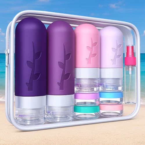 TSA Approved Travel Containers for Toiletries (18 Count)