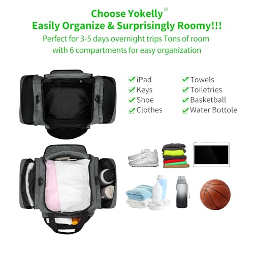 Sports Duffel Bag 20 inch for Travel Gym