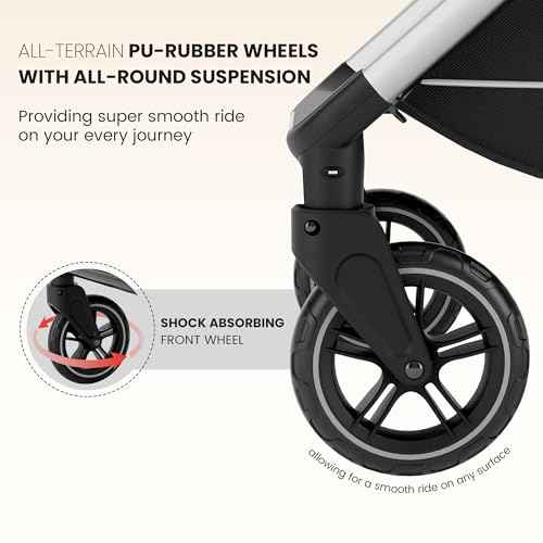 2-in-1 Convertible Baby Stroller for Newborn to Toddler