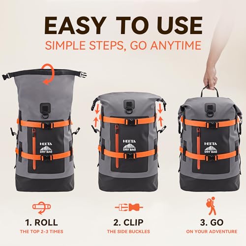 Dry Bags Waterproof Backpack 40L for Men & Women