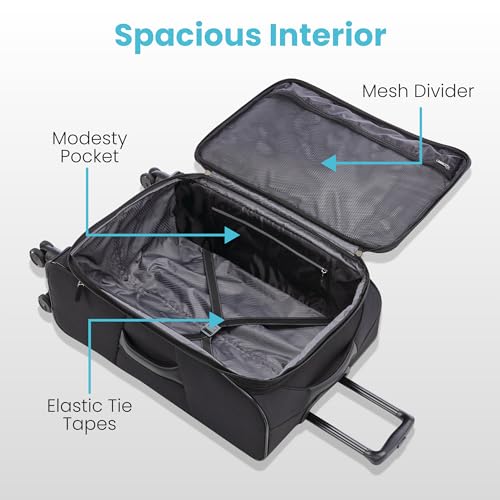 4 KIX 2.0 Expandable Softside Luggage with Spinner Wheels