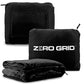 Lightweight Airplane & Travel Blanket with Foot Pockets