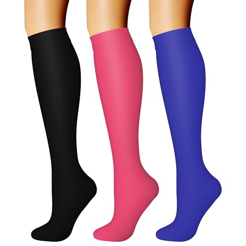 Compression Socks for Women & Men Circulation (3 Count)