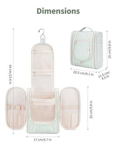 Small Hanging Travel Toiletry Bag for Women