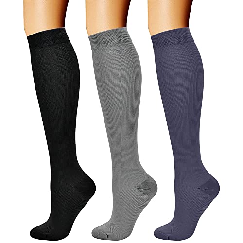 Compression Socks for Women & Men Circulation (3 Count)